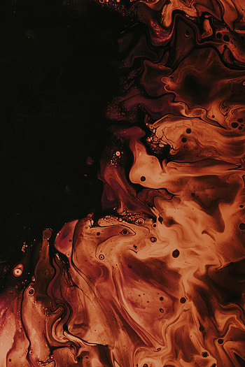 Abstract, Divorces, Paint, Liquid, Brown, Fluid Art HD phone wallpaper