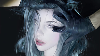 Billie Eilish, Art , Ultra , Stunning visuals HD wallpaper