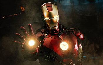 Iron man, toy art, superhero HD wallpaper