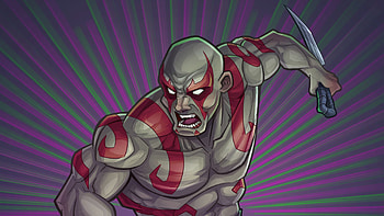 Drax The Destroyer Digital Art, drax-the-destroyer, digital-art, artwork, superheroes, deviantart HD wallpaper