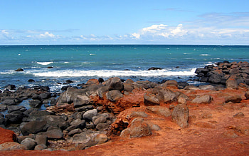 Volcanic Coast, coasts, nature, maui HD wallpaper