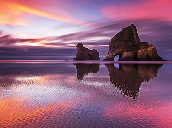 Archway Islands, New Zealand HD wallpaper