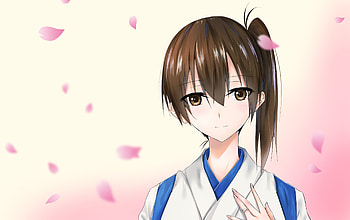 Kaga (Kantai Collection), Kaga (Kancolle), Anime, Kantai Collection HD wallpaper