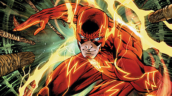 Comic, Flash HD wallpaper
