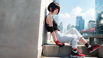 Faith Connors Mirrors Edge Fanart, mirrors-edge, games, ea-games, mirrors-edge-catalyst, artist, artwork, digital-art HD wallpaper