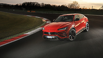 Lamborghini Urus, shiny black package, 2018 HD wallpaper