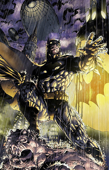 Batman by Jim Lee Comics, Jim Lee Batman , Gotham's protector, Dark Knight Detective HD phone wallpaper
