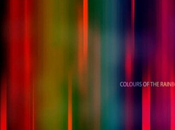 Rainbow Streaks, streaky colours, rainbow HD wallpaper