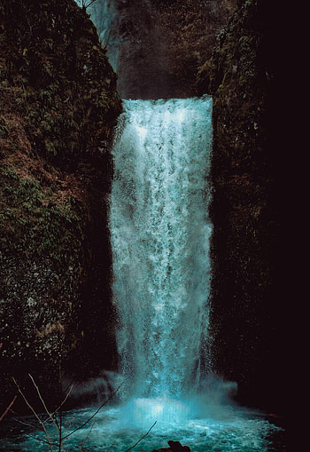 Nature, Water, Rock, Waterfall, Break, Precipice HD phone wallpaper