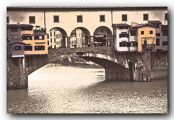 Ponte Vecchio, bridge, river, old, shops HD wallpaper