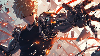 Genos in Action - One-Punch Man, Anime, One-Punch Man, Genos (One-Punch Man) HD wallpaper
