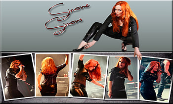 Simone Simons, Music, Musician, Redhead, Singer HD wallpaper