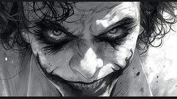 Intense Joker Portrait - DC Comics, Joker, DC Comics HD wallpaper