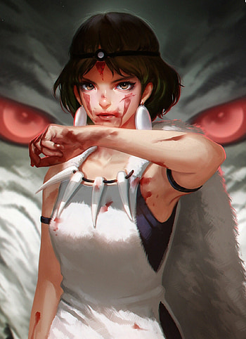 Princess, Princess Mononoke HD phone wallpaper