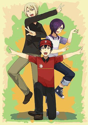 Devil is a Part-Timer, Satan's life on Earth, Fantasy-comedy anime, Memorable moments HD phone wallpaper
