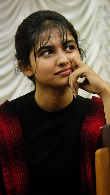 Mamitha Baiju, nose, lip, beauty, ACTRESS, mallu HD phone wallpaper
