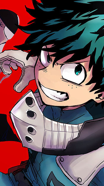 Midoriya's Heroic Strike – My Hero Academia , Izuku Midoriya, Anime, My Hero Academia HD phone wallpaper