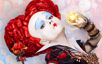 Alice, Looking Glass, Red Queen HD wallpaper