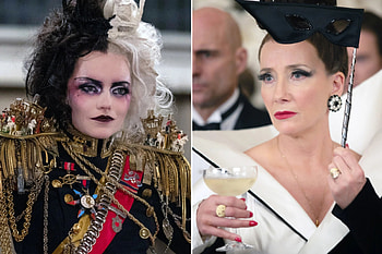 Emma Thompson, Cruella, Talk Cruella, Emma Stone HD wallpaper