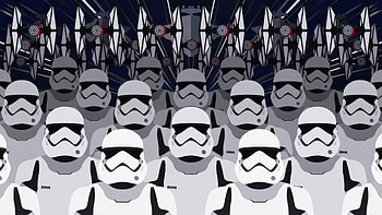 Stormtroopers Army, stormtrooper, star-wars, movies, artist, artwork, digital-art HD wallpaper