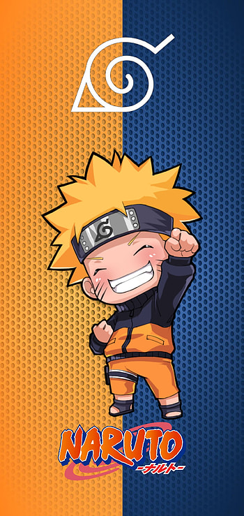 Naruto, naranja, ninja, aldea, anime, hoja HD phone wallpaper
