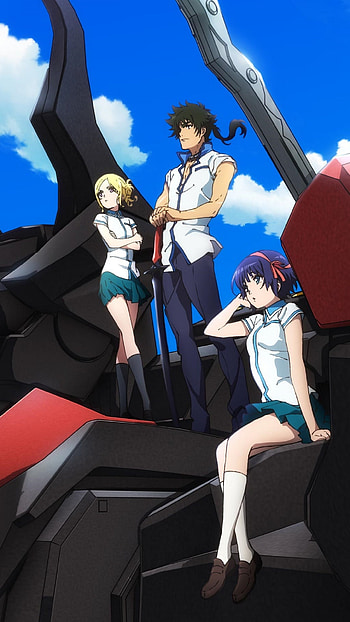 Kuromukuro Anime, , Android , Stylish designs HD phone wallpaper