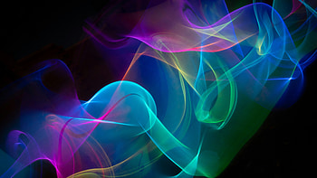 Rainbow Smoke Abstract , rainbow, smoke, abstract, colorful, light, waves, artist, artwork, art, digital-art HD wallpaper