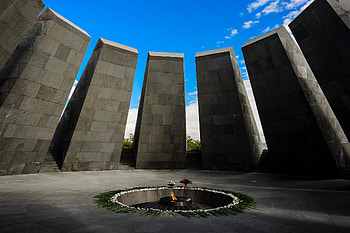 Armenian Genocide Memorial complex, Armenia HD wallpaper