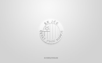 SK Dynamo Ceske Budejovice, creative 3D logo, white background, Czech First League, 3d emblem, Czech football club, Ceske Budejovice, Czech Republic, 3d art, football, SK Dynamo Ceske Budejovice 3d logo HD wallpaper