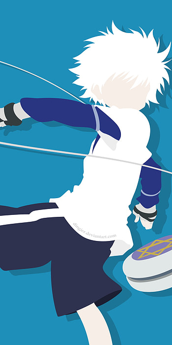 Killua Bolt — Minimal Hunter x Hunter , Killua Zoldyck, Anime, Hunter x Hunter HD phone wallpaper