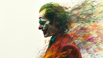 The Joker Terror, joker, artwork, art, digital-art, superheroes, ai HD wallpaper