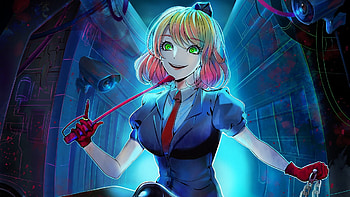 Angel of death, Catherine Ward, anime girl HD wallpaper