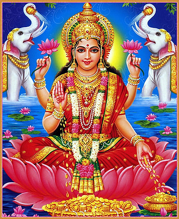 SHRI LAKSHMI DEVI ॐ. Devi , Hindu gods, Lakshmi, Laxmi Devi HD phone wallpaper