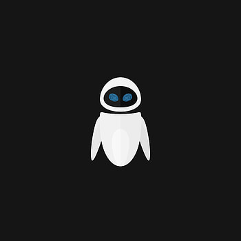 Wall-E, Eve, minimal, movie HD phone wallpaper