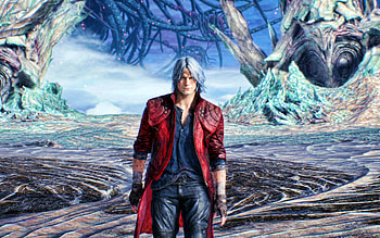Dante, , protagonist, Devil May Cry 5, 3D art, Devil May Cry, artwork, Dante Devil May Cry HD wallpaper