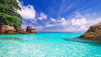 Mauritius, Ultra beach , Beach bliss, Screensaver paradise HD wallpaper