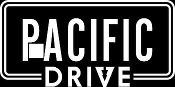 Pacific Drive Logo White, video game, Pacific Drive HD wallpaper
