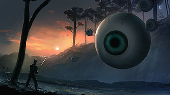 eye of cthulhu HD wallpaper