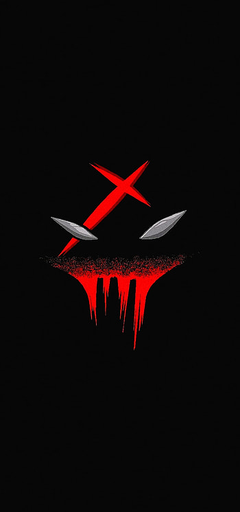 Red X, symbol, art, TeenTitans HD phone wallpaper