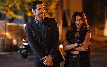 Lucifer And Mazikeen, lucifer, tv-shows, lesley-ann-brandt HD wallpaper