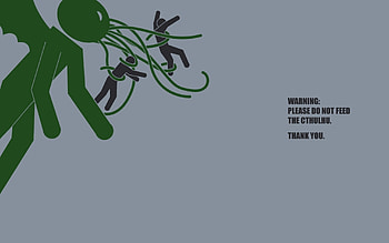 minimalistic cthulhu lovecraft Art HD wallpaper