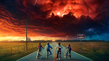 Welcome to Hawkins, Stranger Things HD wallpaper