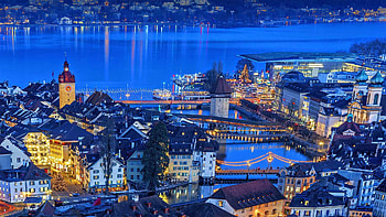 Old town, Lucerne Switzerland, Bing gallery, Lucerne HD wallpaper