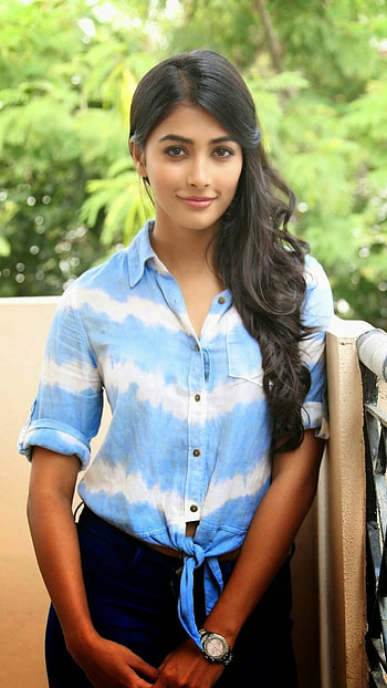 South Heroine, Pooja Hegde, Telugu Actress HD phone wallpaper
