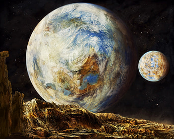 Sky, Universe, Planet HD wallpaper