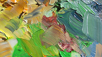 Abstract, Art, Colorful, Brush strokes HD wallpaper