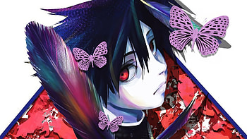 Shun Uruma — Juujika no Rokunin : Crimson Butterfly, Anime HD wallpaper