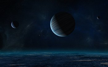 Planet, space, world, darkness HD wallpaper