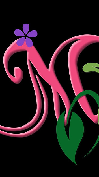 M Name, Flower HD phone wallpaper