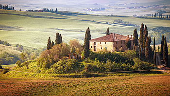 Country house, Italy, , Mediterranean charm HD wallpaper